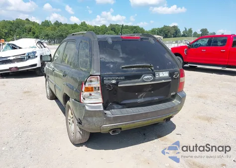 2007 Kia Sportage Ex V6 from USA, damaged, VIN KNDJF723177360088